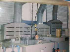 Air Supply and Fumes Exhaust System — installation example 6