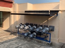 Air Supply and Fumes Exhaust System — installation example 5
