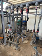 Fluid Supply and Drainage System — installation example 5
