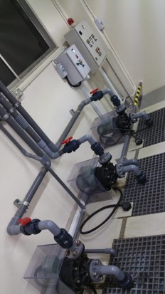 Fluid Supply and Drainage System — installation example 3